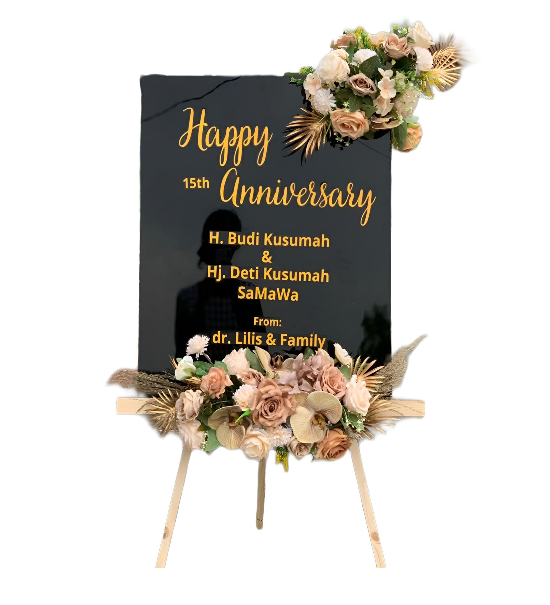 Papan Bunga Akrilik Kur Selatan