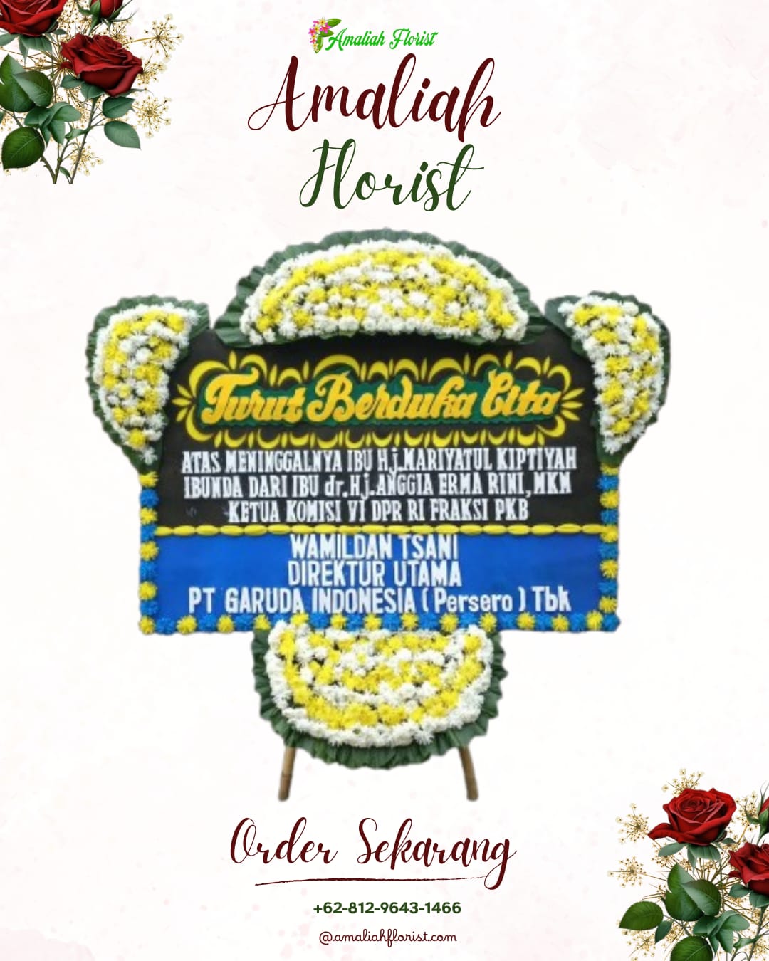 Papan Bunga Duka Kur Selatan